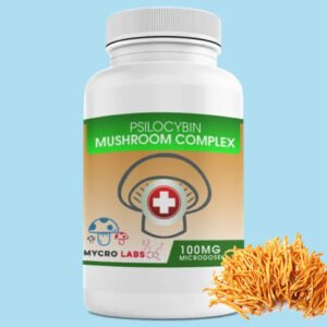 Mushroom microdoses with cordyceps mushroom